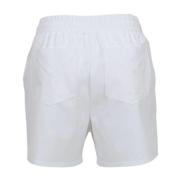 Jofit Cascade White Pleated Ruffle Front UPF50+ Short Skort - Large - Picture 4 of 14